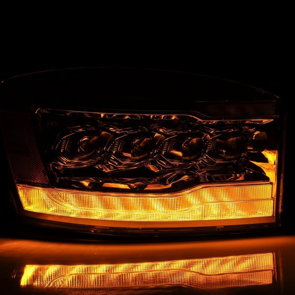 ARex Nova LED Headlights: Dodge Ram (06-08) - Chrome (Set)