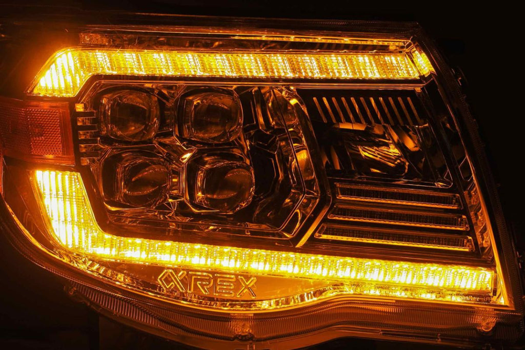 ARex Nova LED Headlights: Toyota Tacoma (05-11) - Chrome (Set)