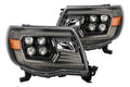 ARex Nova LED Headlights: Toyota Tacoma (05-11) - Alpha-Black (Set)