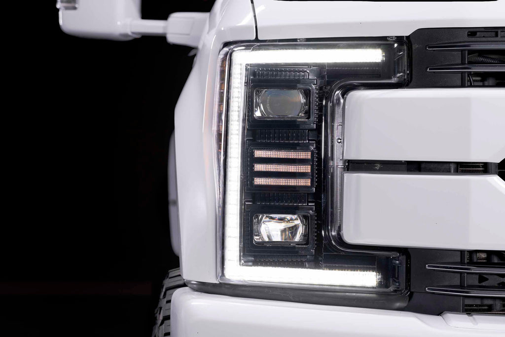 XB Hybrid LED Headlights: Ford Super Duty (17-19 / Set)
