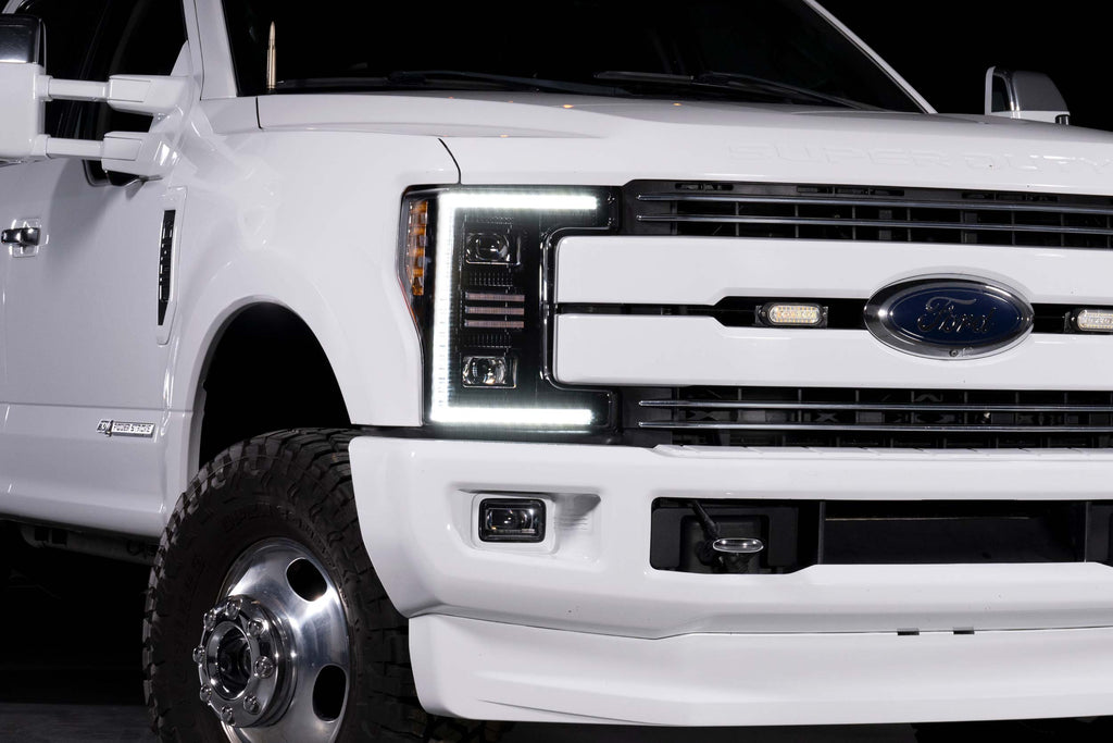 XB Hybrid LED Headlights: Ford Super Duty (17-19 / Set)