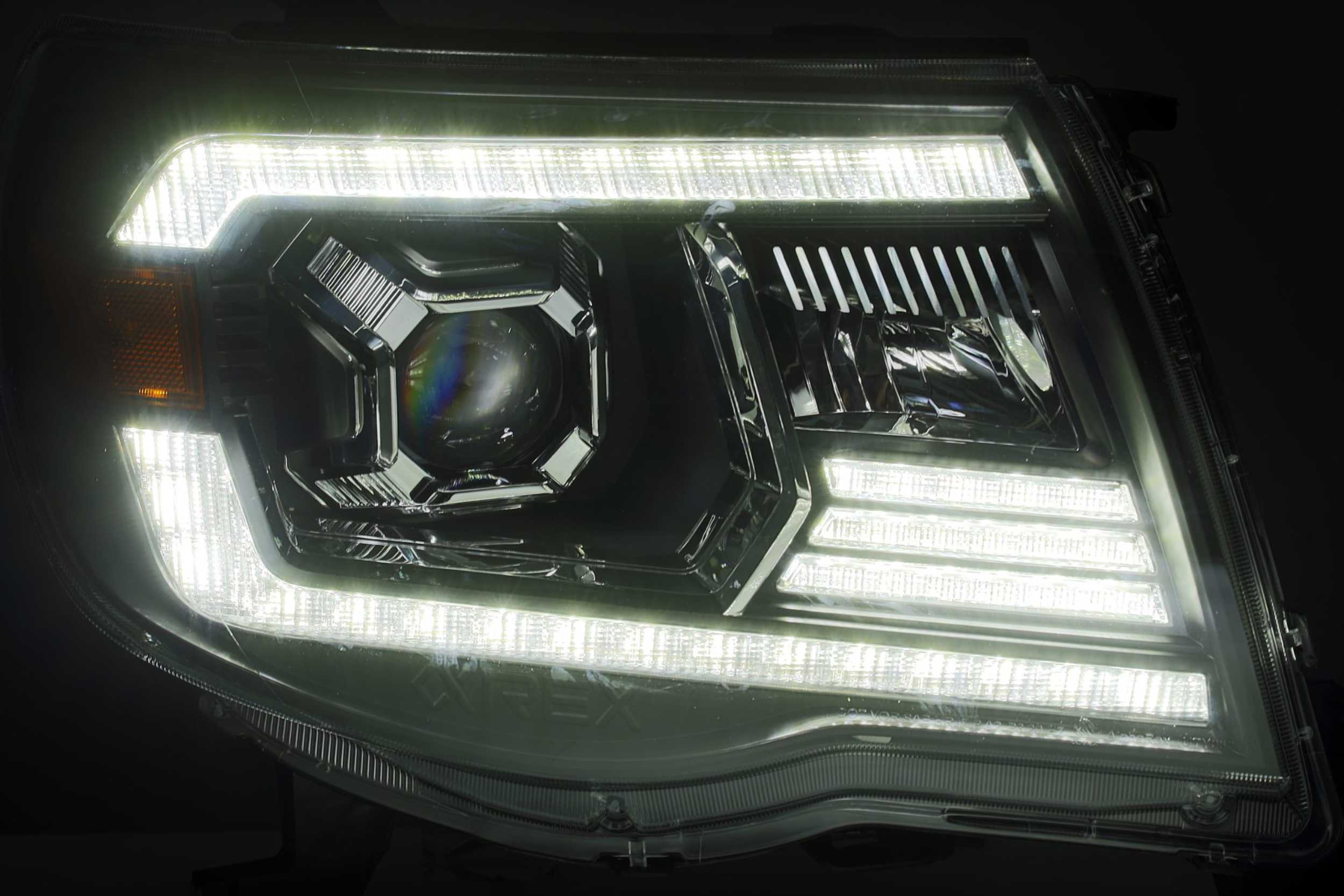 ARex (PRO-Series) Halogen Headlights:: Toyota Tacoma (05-11) - Chrome (Set)
