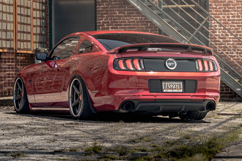 XB LED Tail Lights: Ford Mustang (13-14 / Smoked Lens / Set)