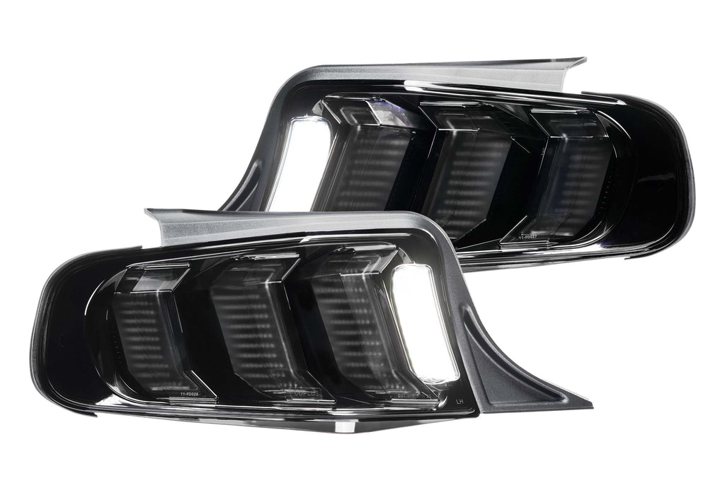 XB LED Tail Lights: Ford Mustang (10-12 / Smoked Lens / Set)