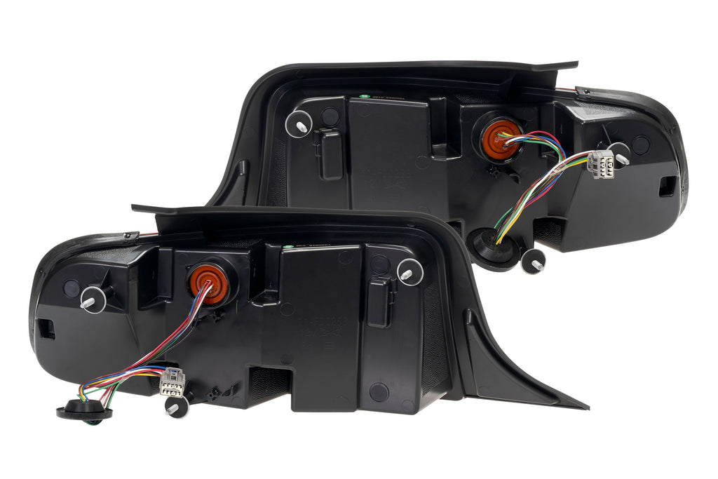 XB LED Tail Lights: Ford Mustang (10-12 / Smoked Lens / Set)