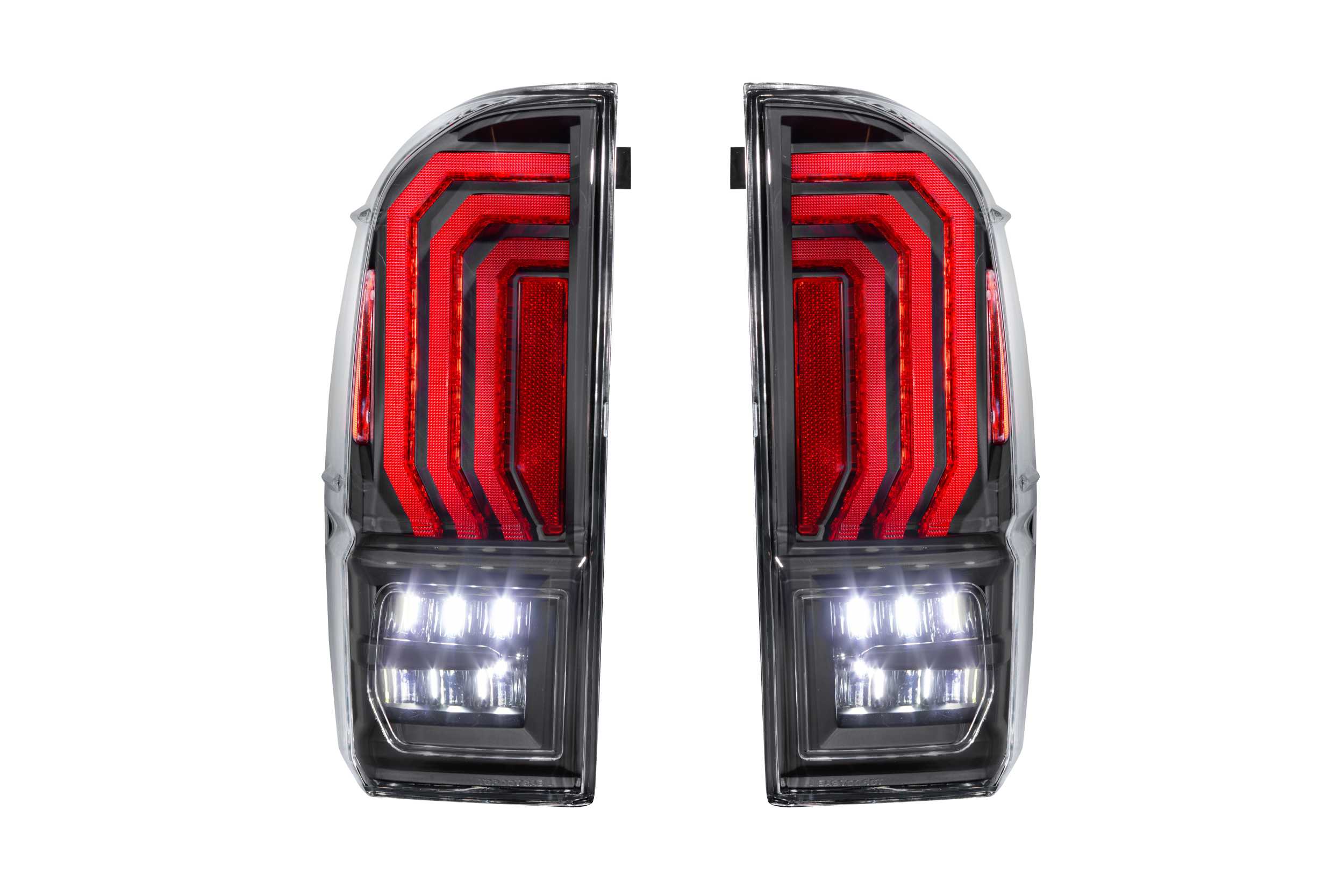 XB LED Tail Lights: Toyota Tacoma (16-23 / Clear Lens / Set)