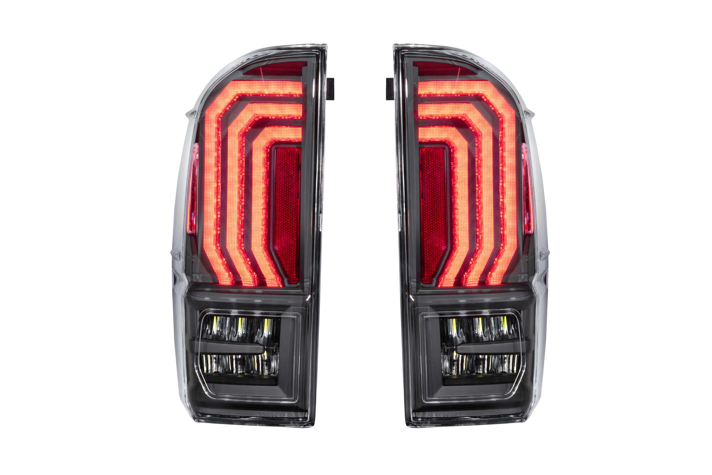 XB LED Tail Lights: Toyota Tacoma (16-23 / Clear Lens / Set)