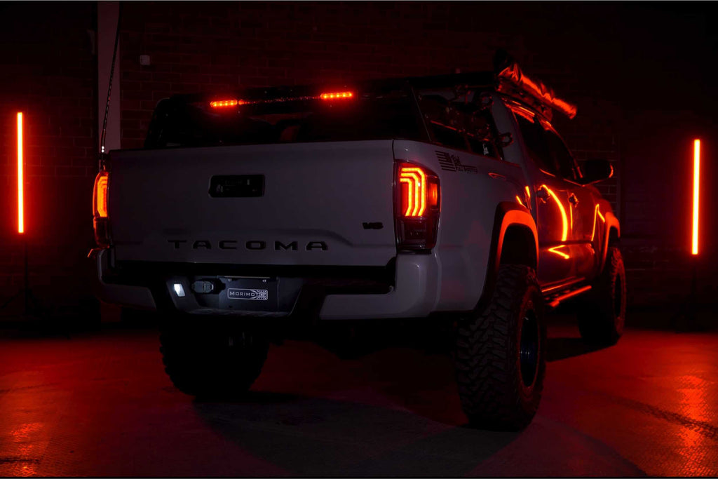 XB LED Tail Lights: Toyota Tacoma (16-23 / Clear Lens / Set)