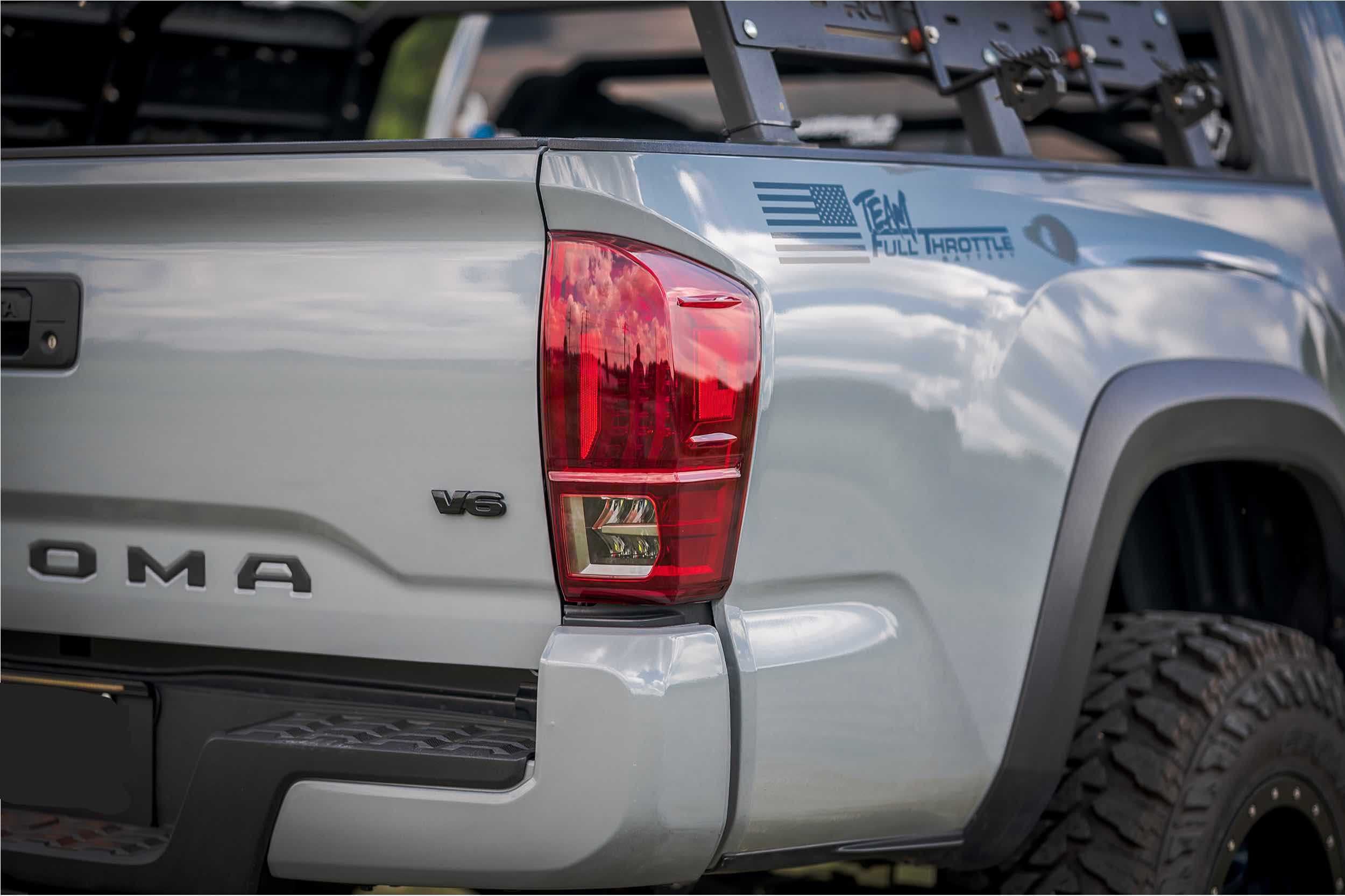 XB LED Tail Lights: Toyota Tacoma (16-23 / Red Lens / Set)