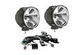 KC Hilites 7in Carbon Pod HID: (70w Spread / Each)