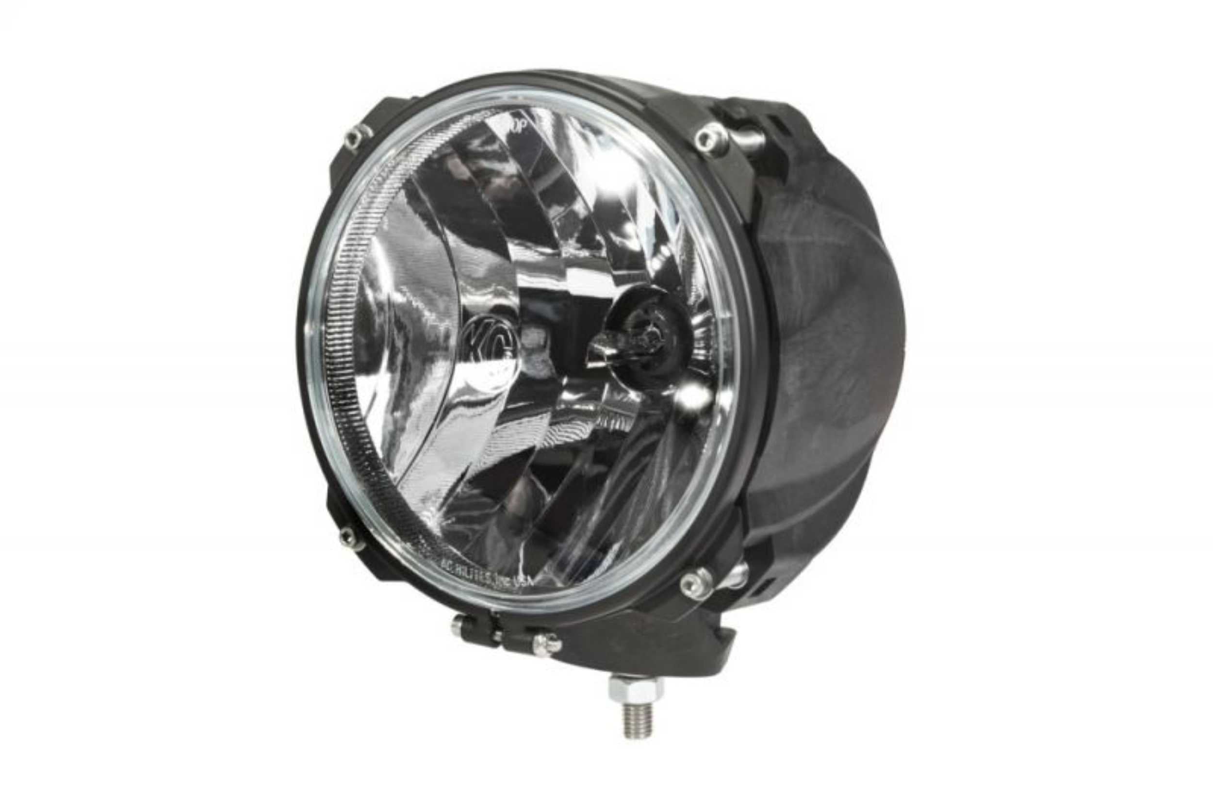 KC Hilites 7in Carbon Pod HID: (70w Spread / Each)