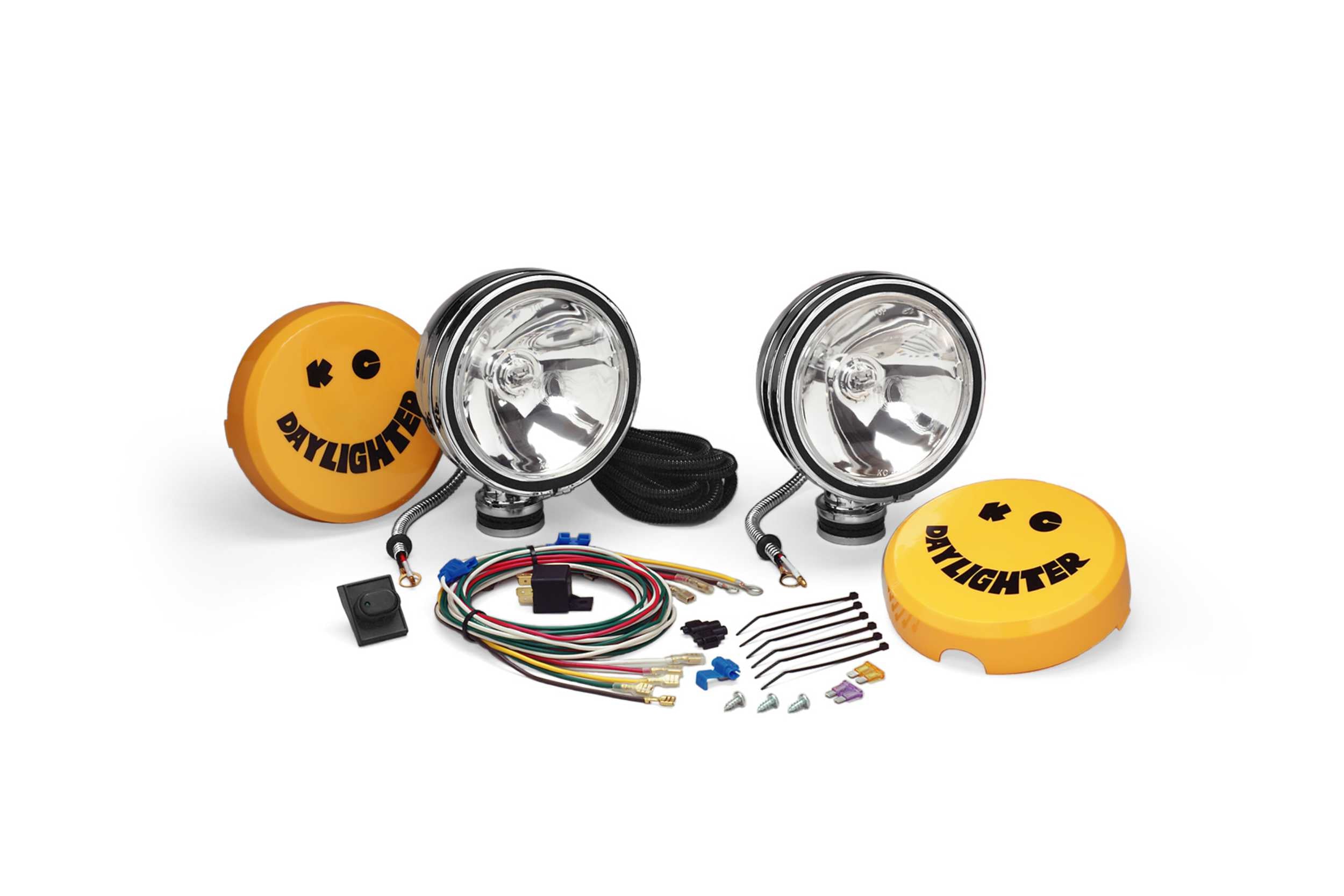 KC Hilites Daylighter Halogen: (6in / 100w Spread / Pair)