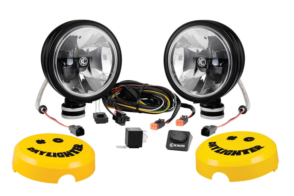 KC Hilites Daylighter Gravity LED: (6in / 20w Driving / Pair)