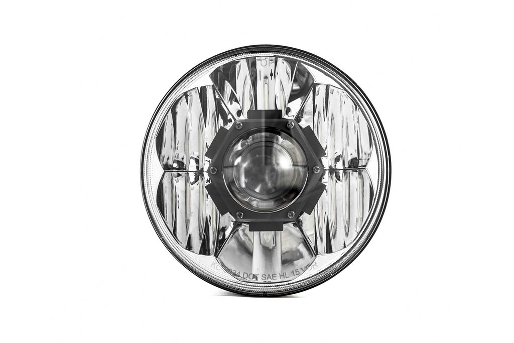 KC Hilites Gravity LED Headlight: (7in / 40w Driving / Each)