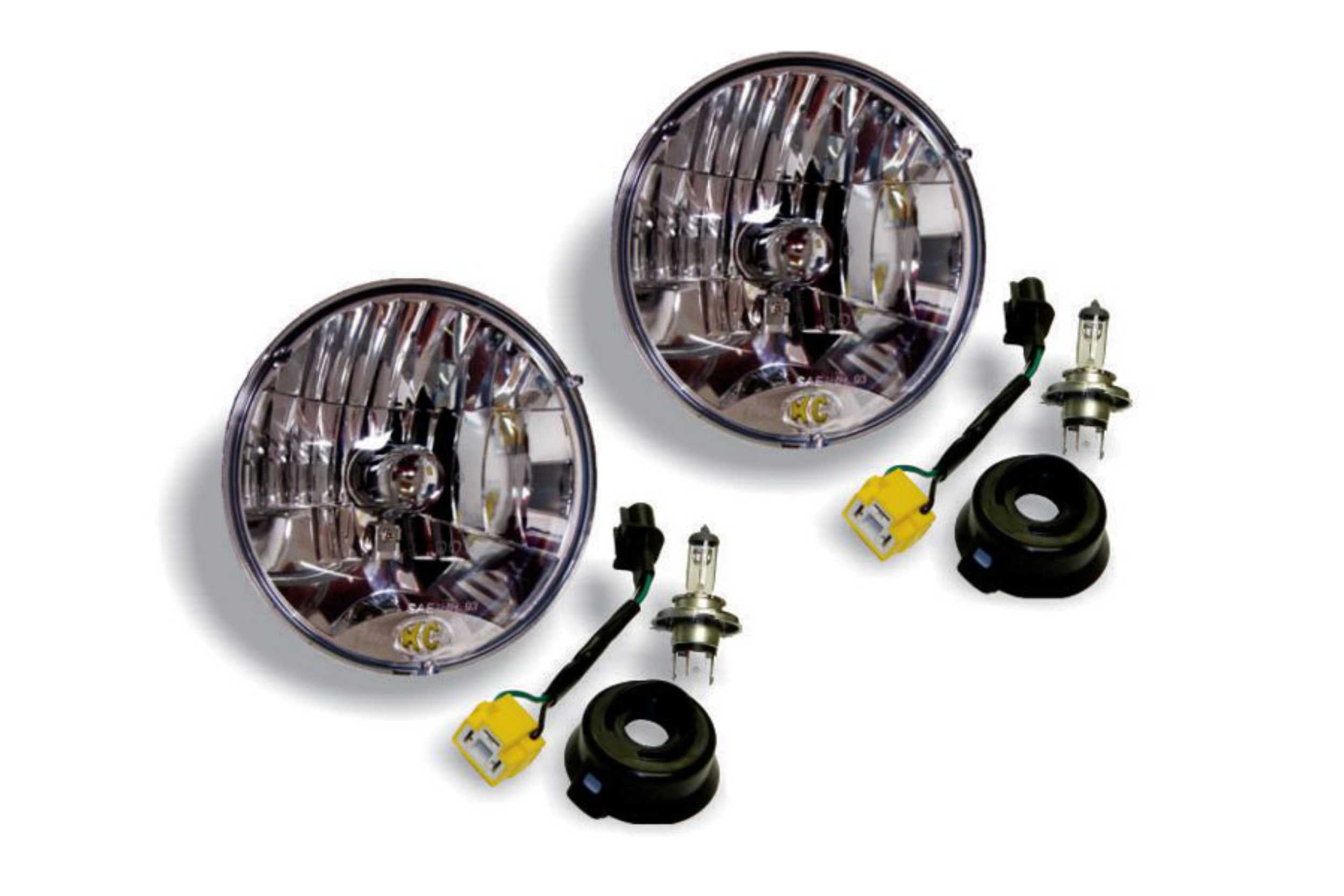 KC Hilites Halogen Headlight: (7in / 55w/60w Driving / Each)