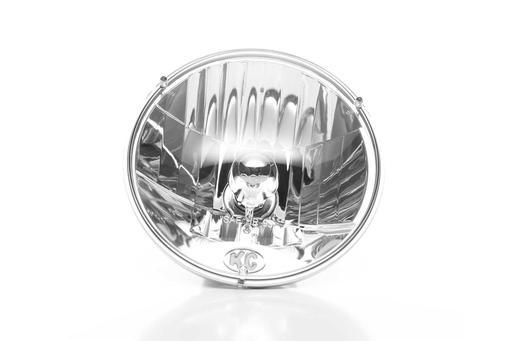 KC Hilites Halogen Headlight: (7in / 55w/60w Driving / Pair)