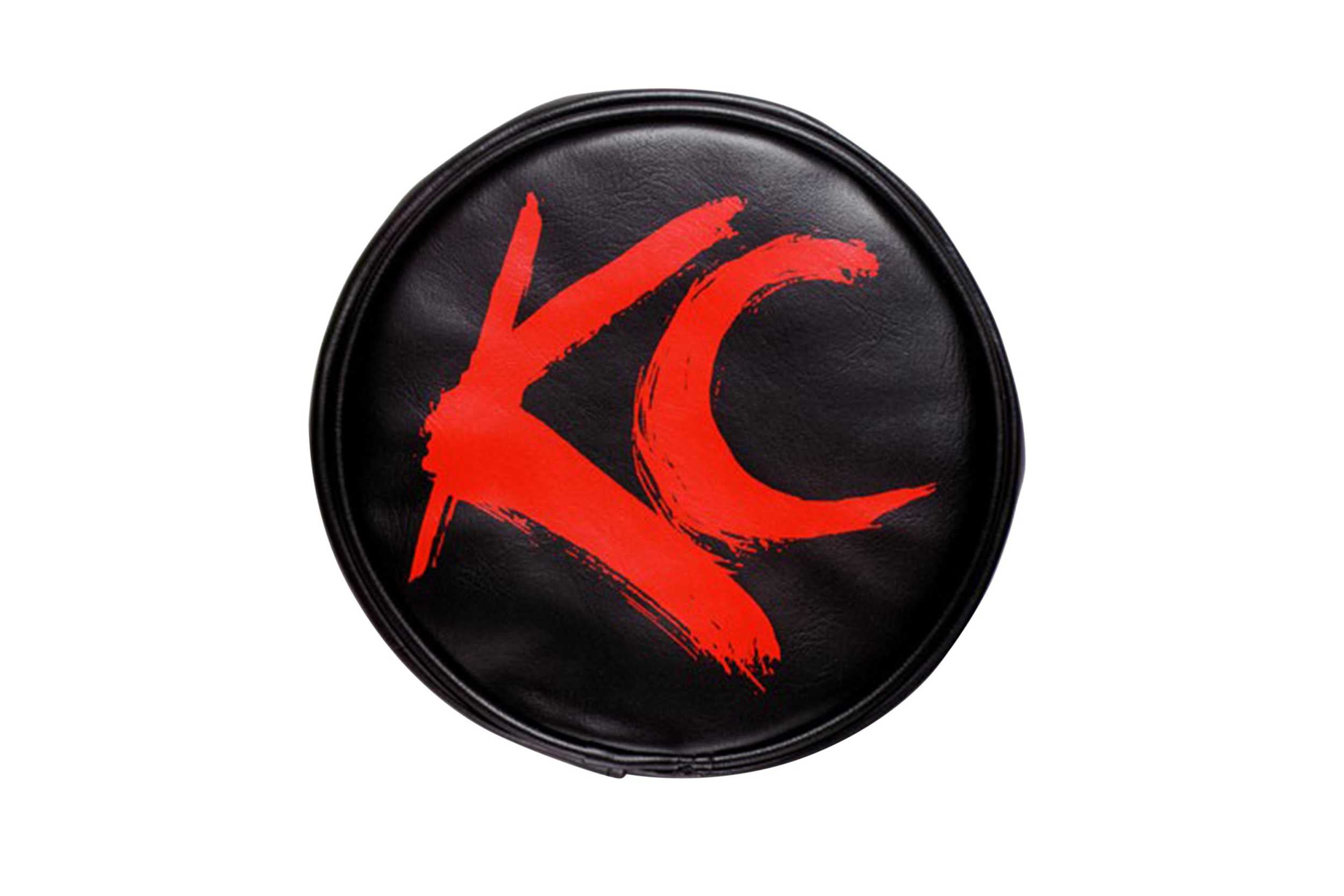 KC Hilites Light Cover: (8in / Soft / Black/White KC Logo / Pair)