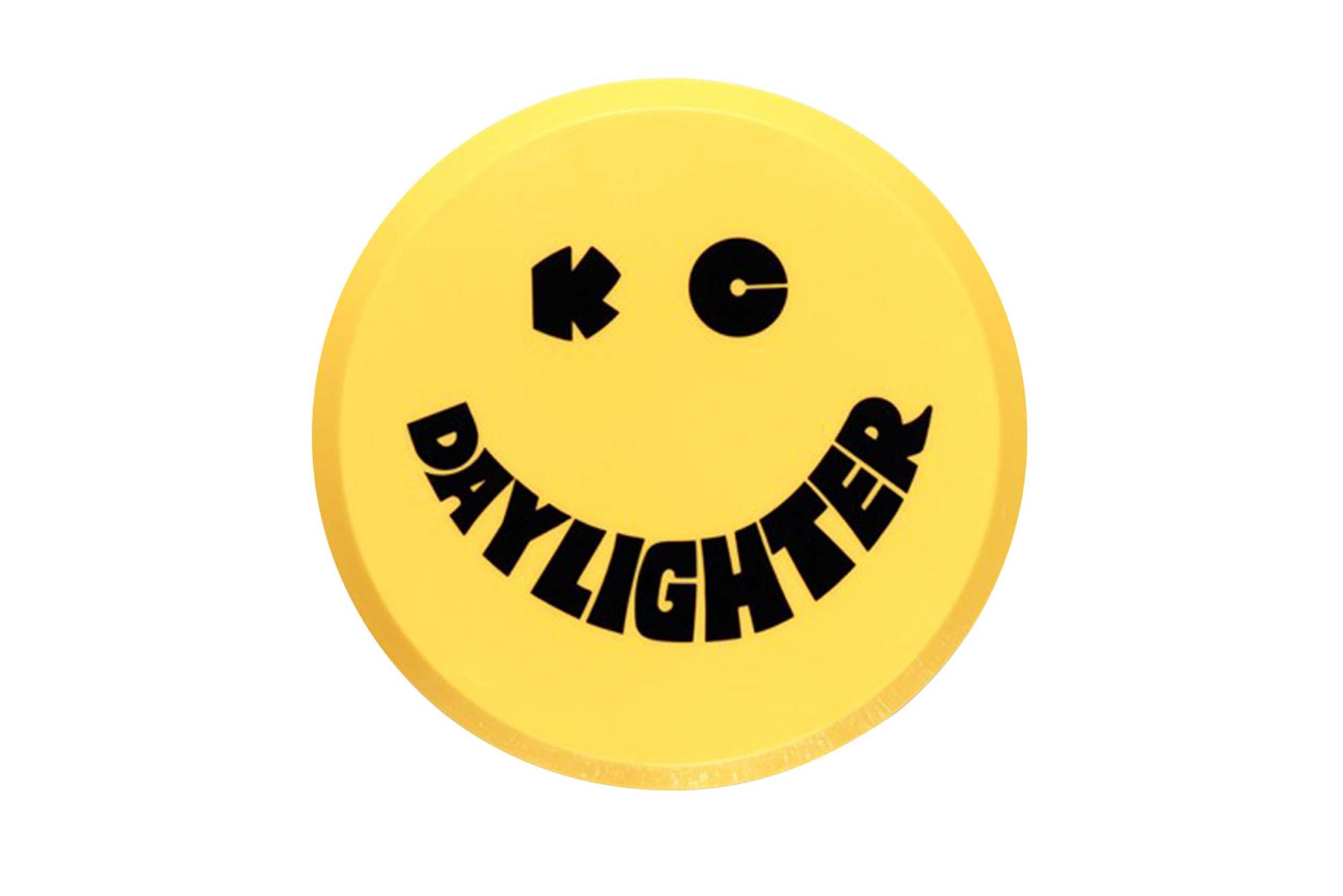 KC Hilites Light Cover: (6in / Soft / Yellow/Black Daylighter Logo / Pair)