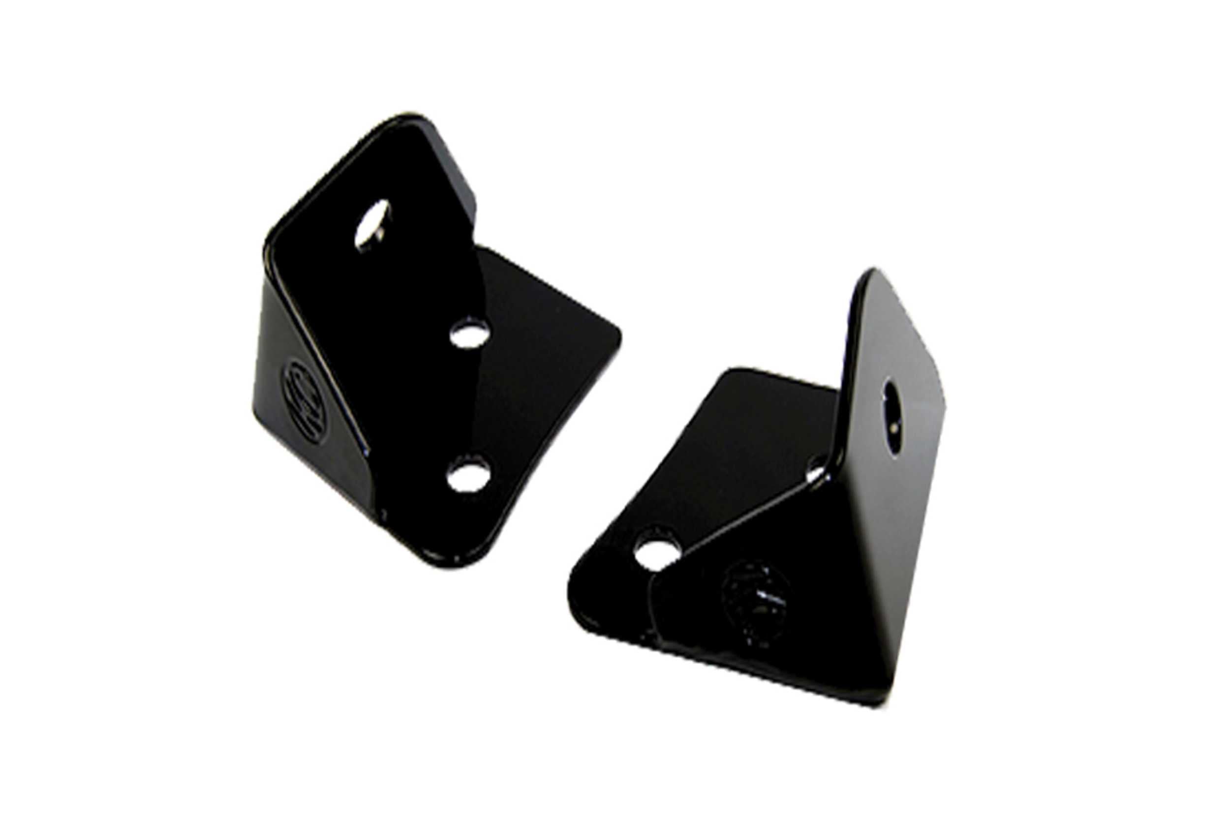 KC Hilites Light Mounts: (Windshield Hinge Mount / Wrangler TJ / Pair)