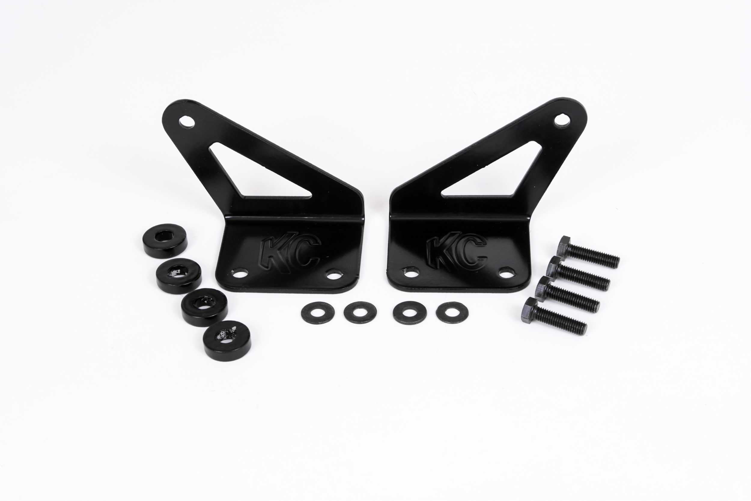 KC Hilites Light Mounts: (Windshield Pillar Mount / Wrangler JL / JT / Pair)