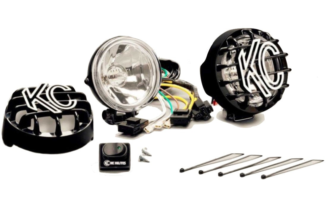 KC Hilites Rally 400 Halogen: (4in / 55w Spread / Each)
