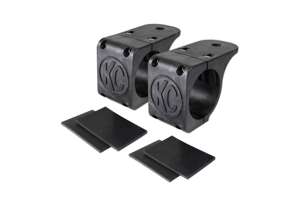 KC Hilites Tube Clamp Bracket: (0.75-1.00in / Pair)