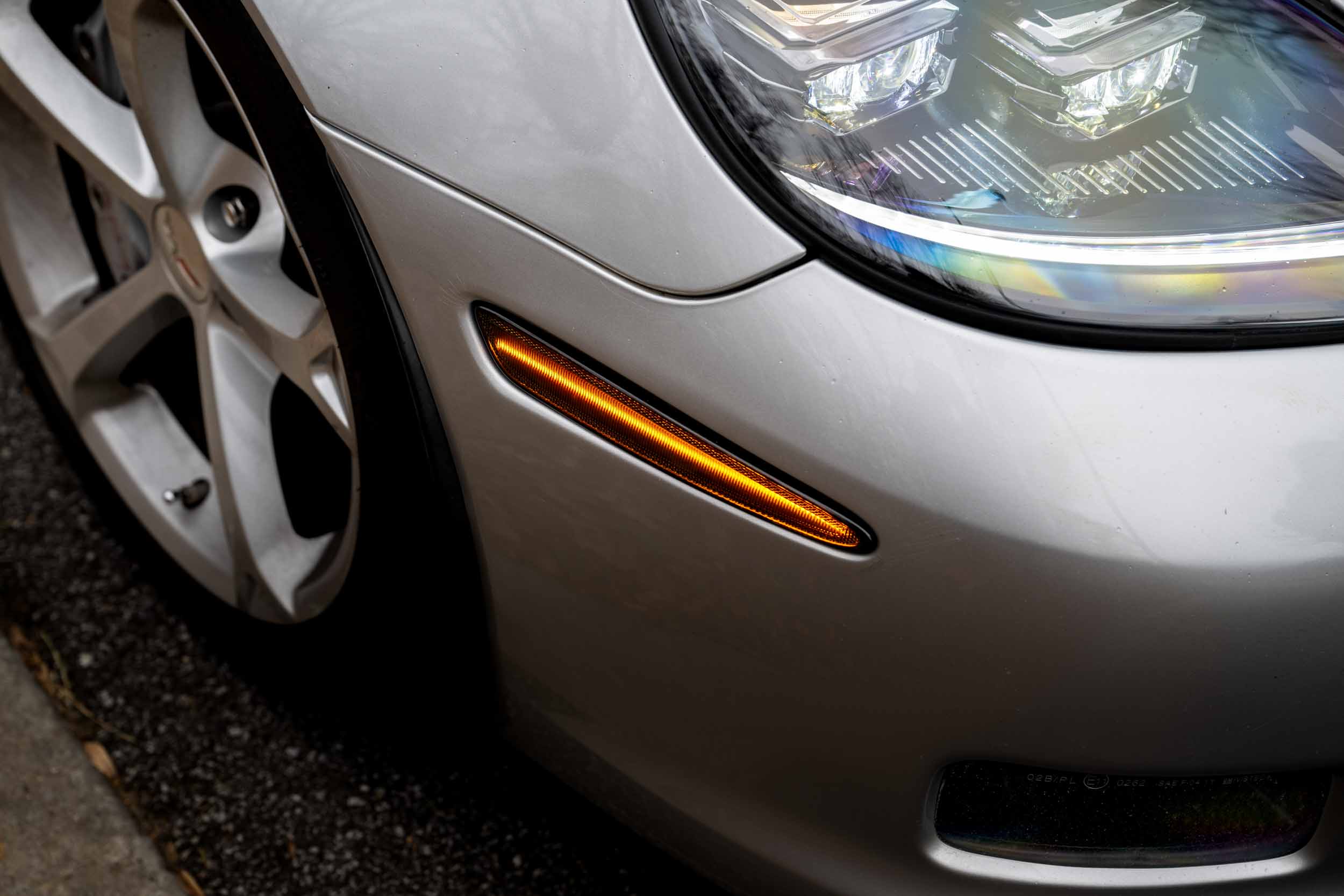 XB LED Side Markers: Corvette C6 (Front / Amber / Set)