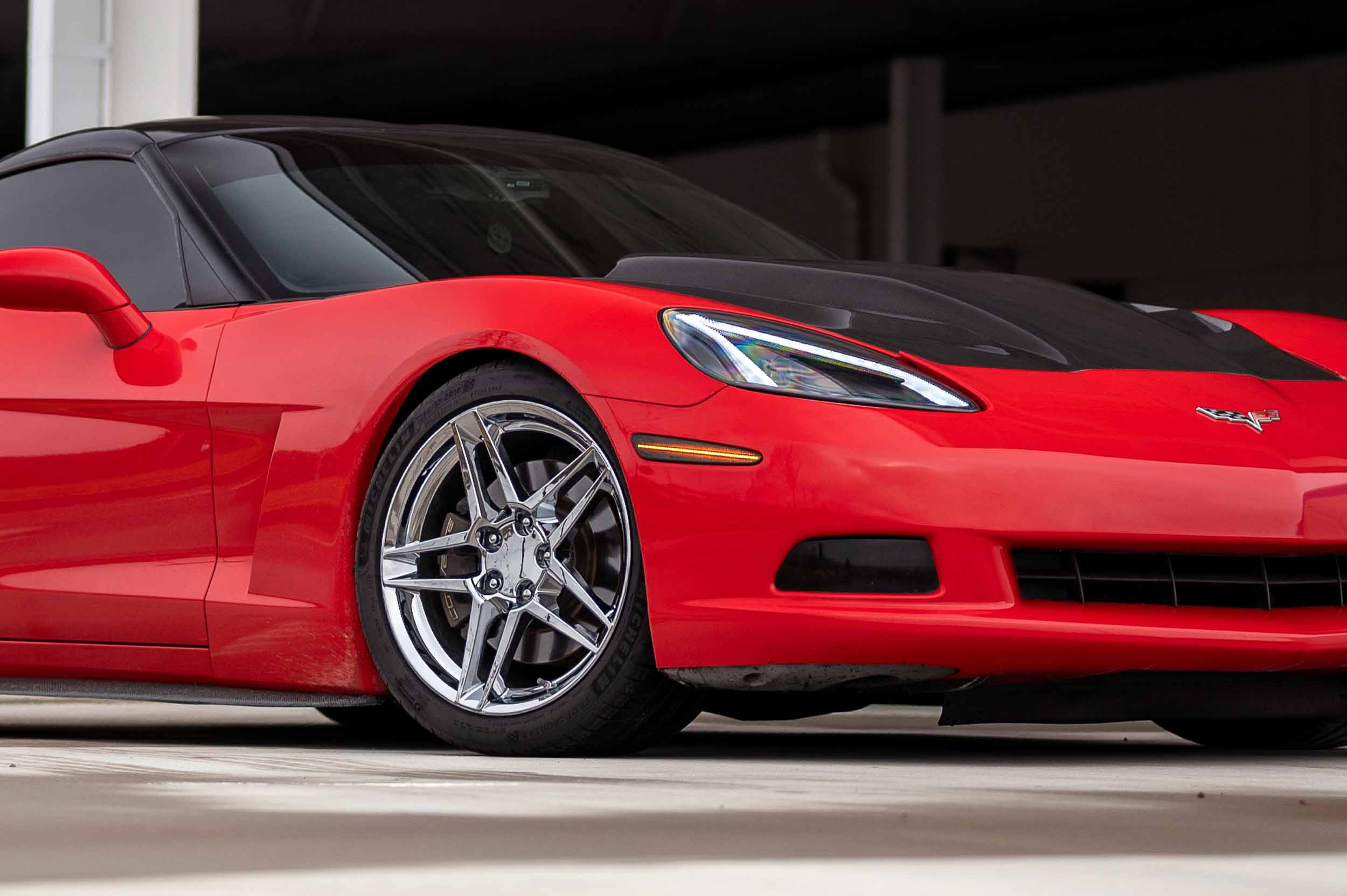 XB LED Side Markers: Corvette C6 (Rear / Red / Set)