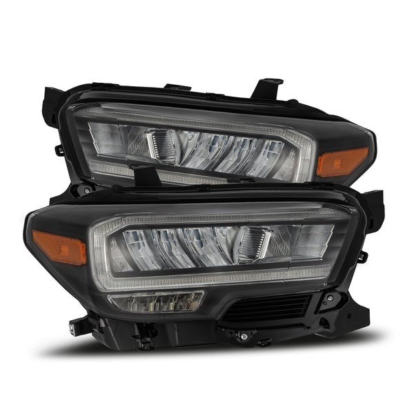 ARex Luxx OEM LED Style Headlights: Toyota Tacoma (16-20) - Black (Set)