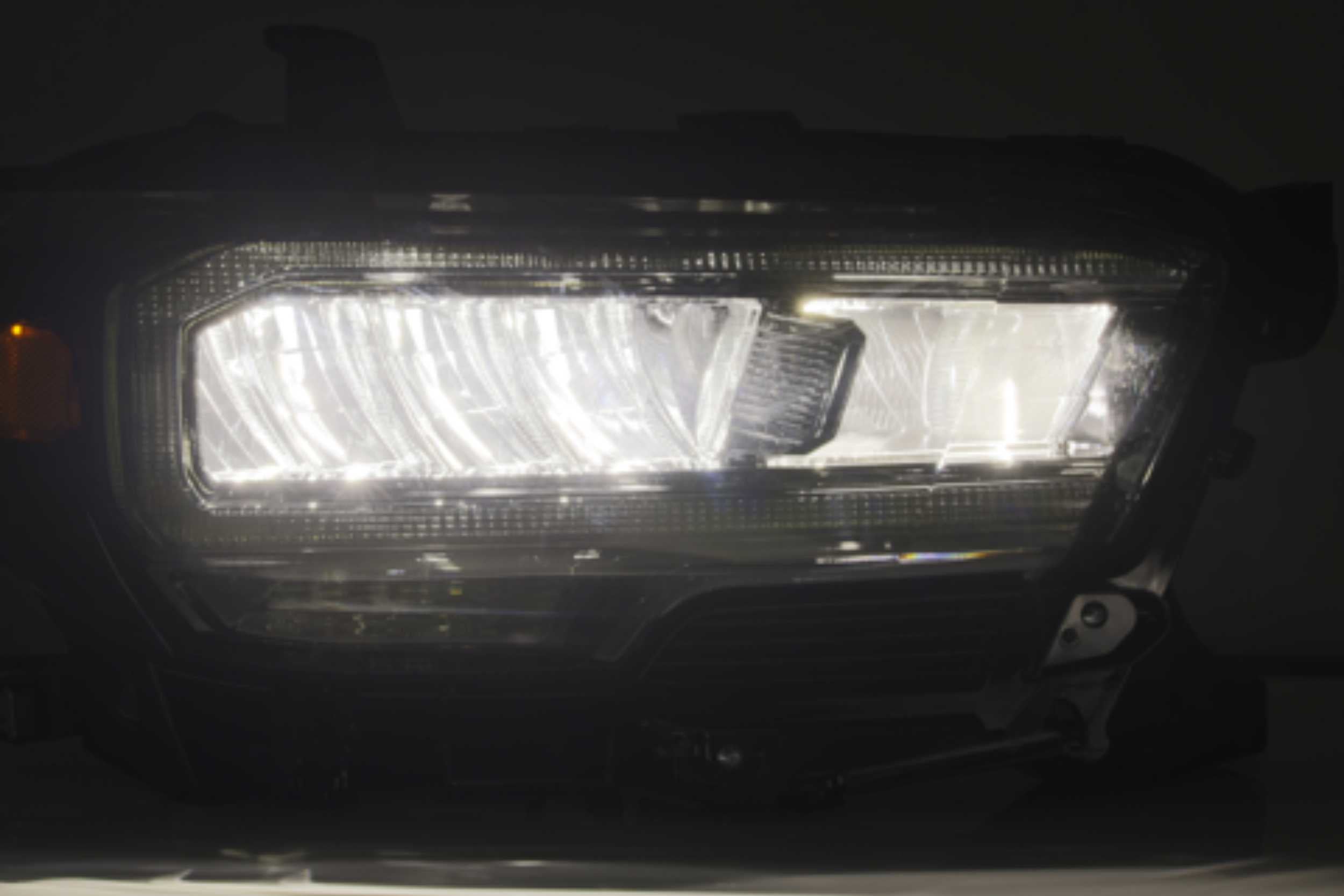 ARex Luxx OEM LED Style Headlights: Toyota Tacoma (16-20) - Black (Set)