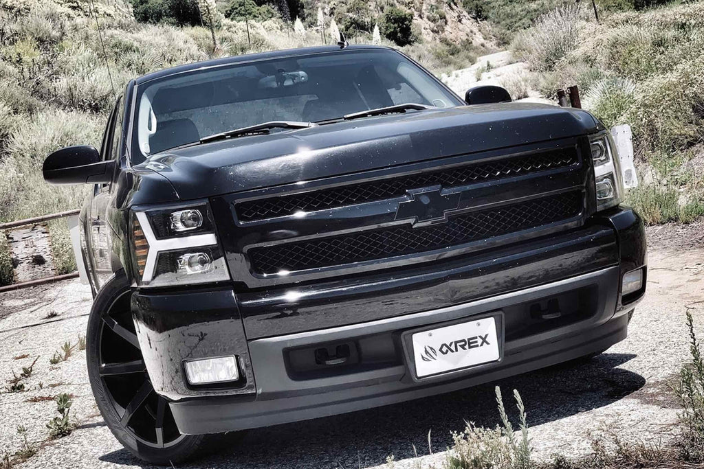ARex Luxx LED Headlights: Chevrolet Silverado (07-13) - Chrome (Set)