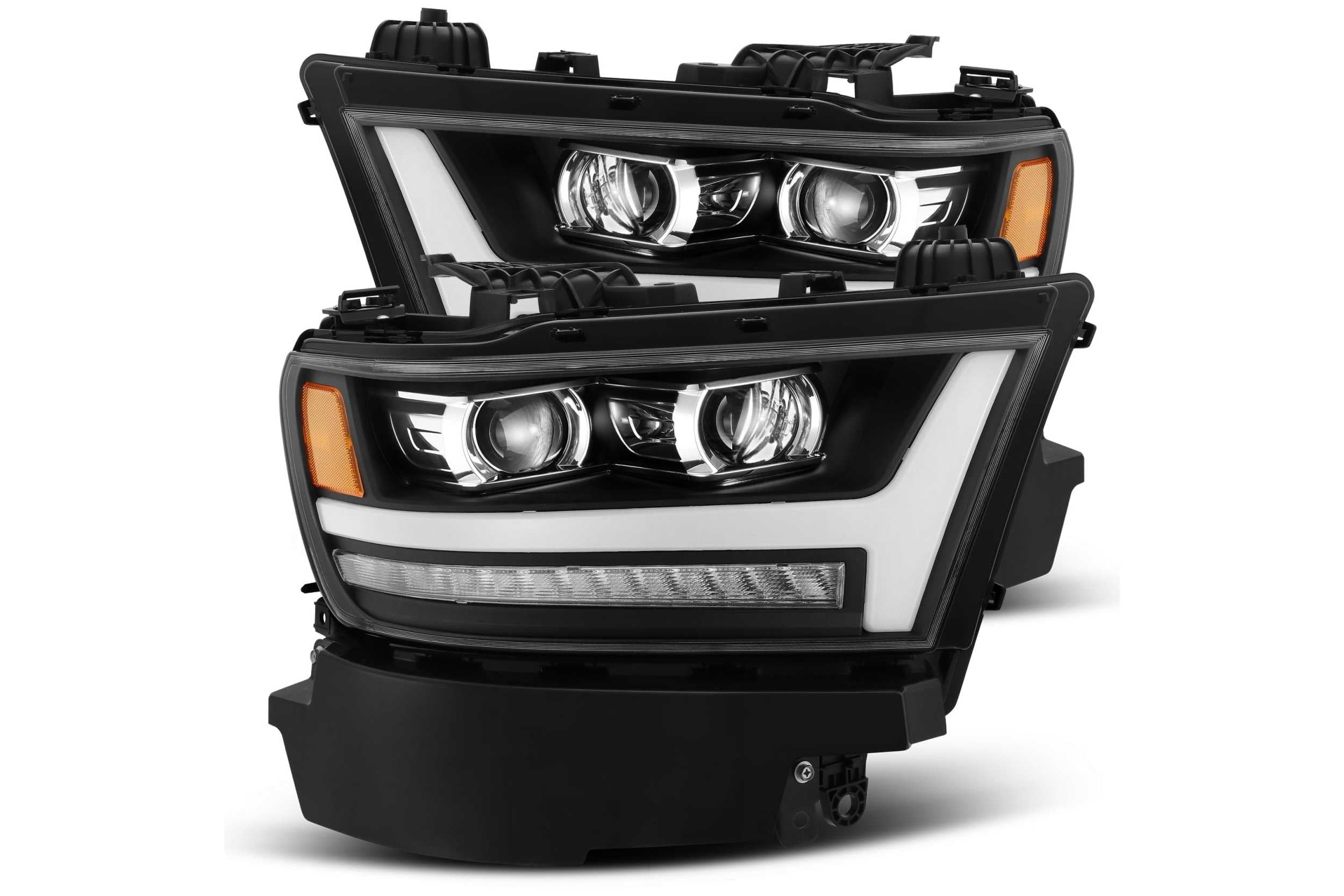 ARex Luxx LED Headlights: Ram 1500 (19+) - Black (Set)