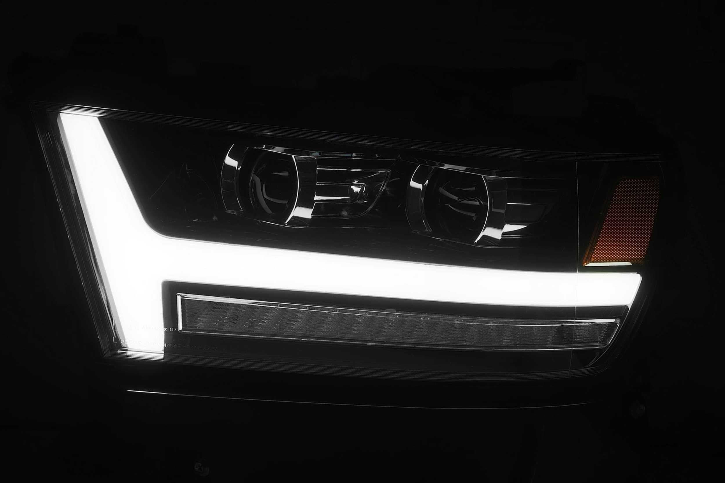 ARex Luxx LED Headlights: Ram 1500 (19+) - Black (Set)