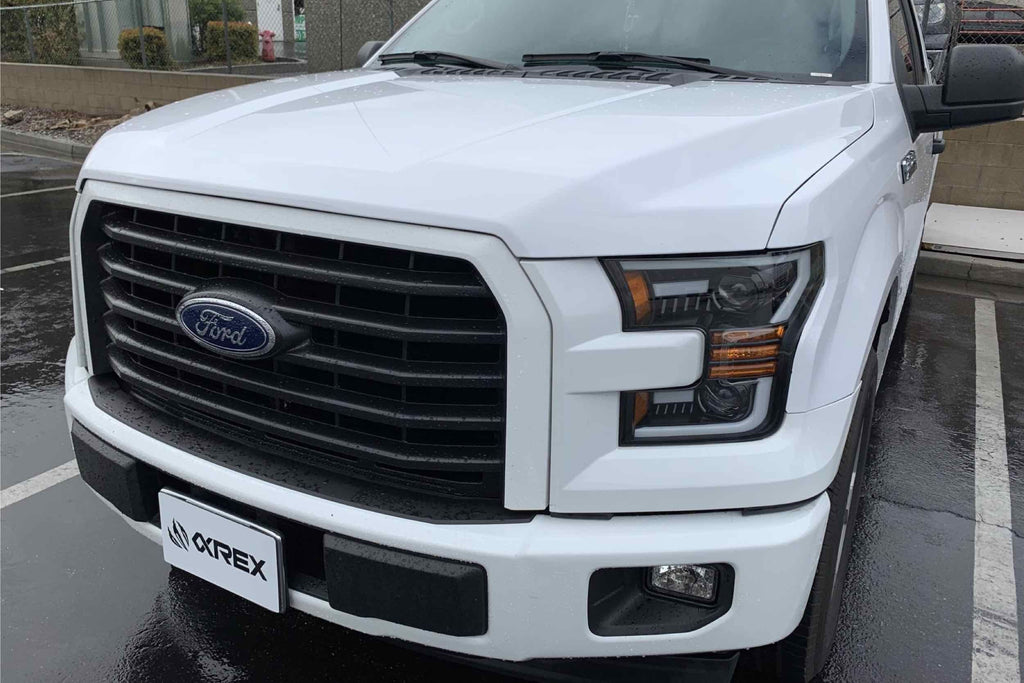 ARex Luxx LED Headlights: Ford F-150 (15-17) - Black (Set)