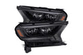 ARex Luxx LED Headlights: Ford Ranger (19-23) - Alpha-Black (Set)