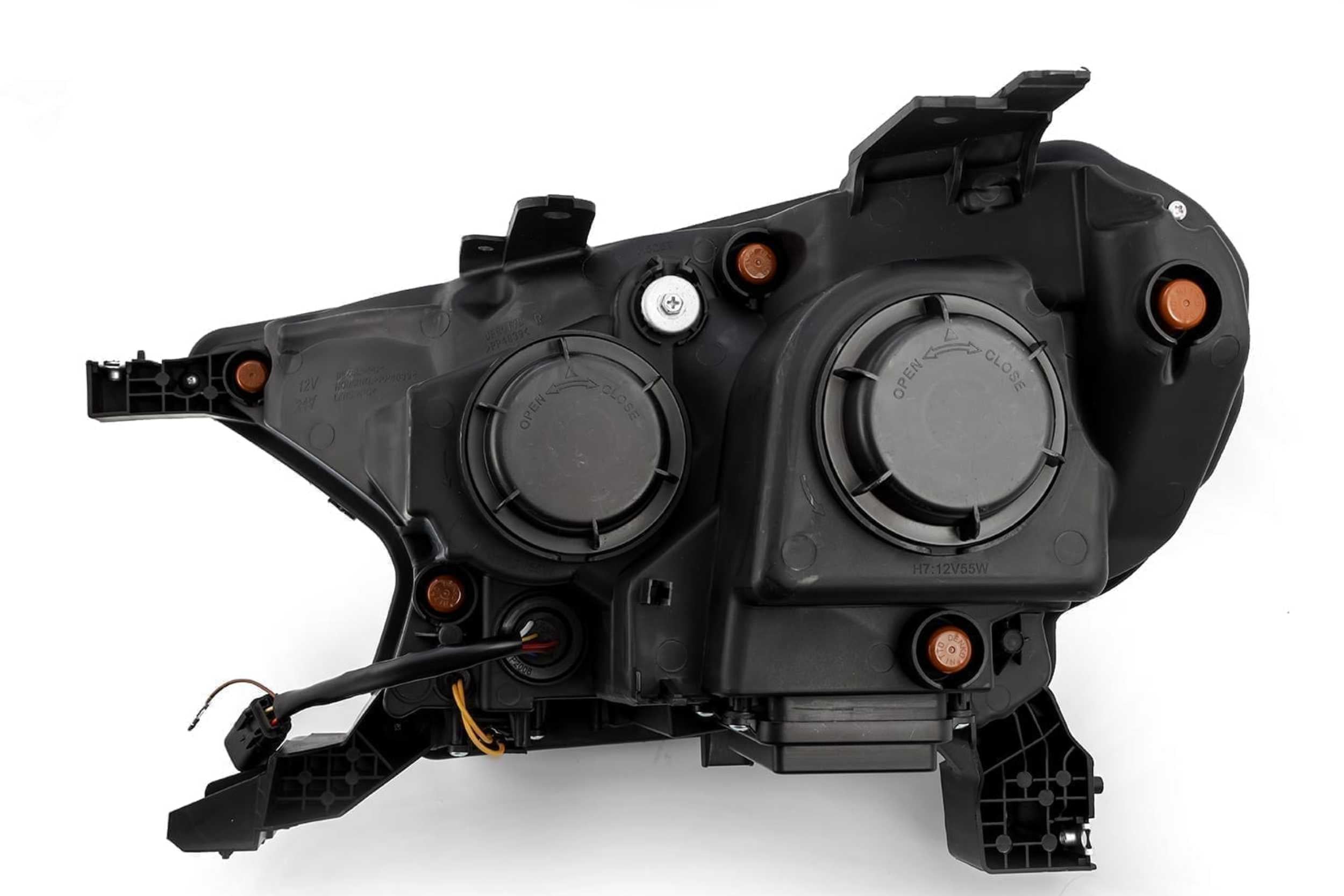 ARex Luxx LED Headlights: Ford Ranger (19-23) - Alpha-Black (Set)