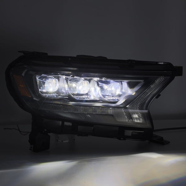 ARex Nova LED Headlights: Ford Ranger (19-23) - Black (Set)