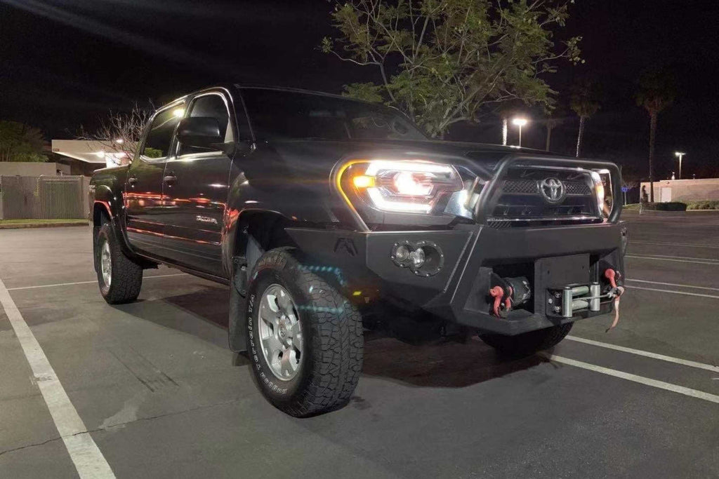 ARex (PRO-Series) Halogen Headlights: Toyota Tacoma (12-15) - Black (Set)