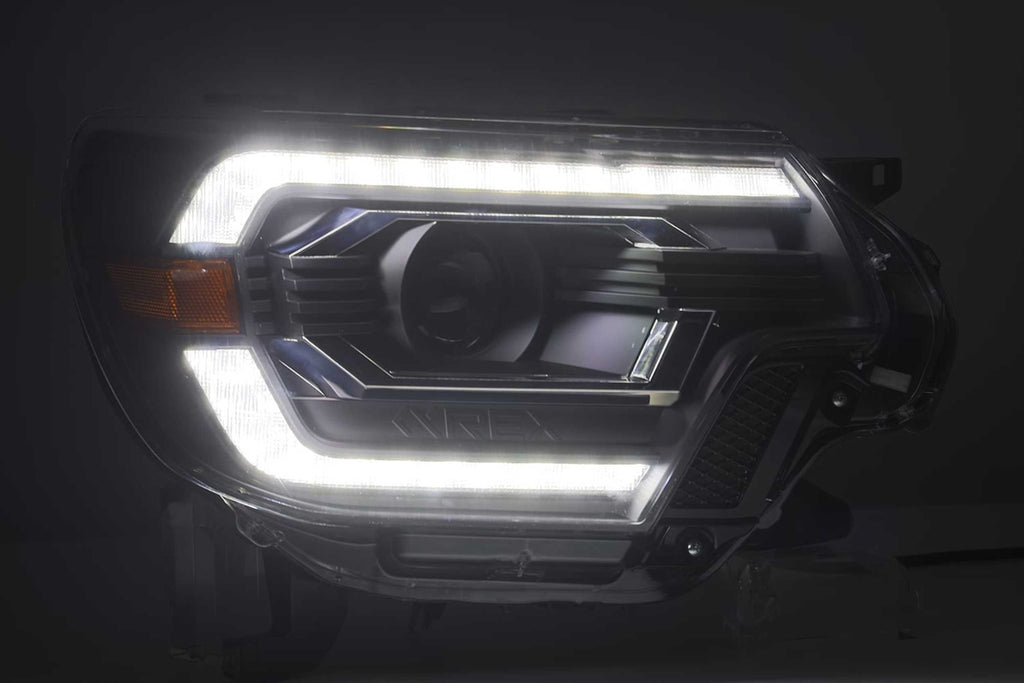 ARex Luxx LED Headlights: Toyota Tacoma (12-15) - Alpha-Black (Set)