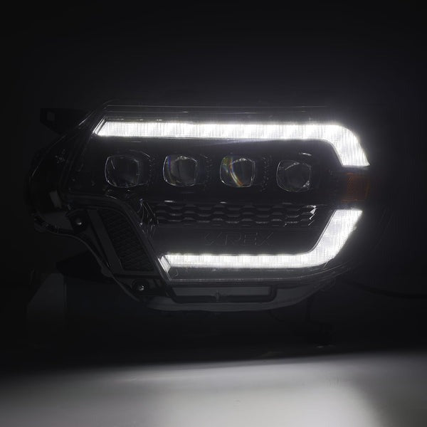 ARex Nova LED Headlights: Toyota Tacoma (12-15) - Alpha-Black (Set)