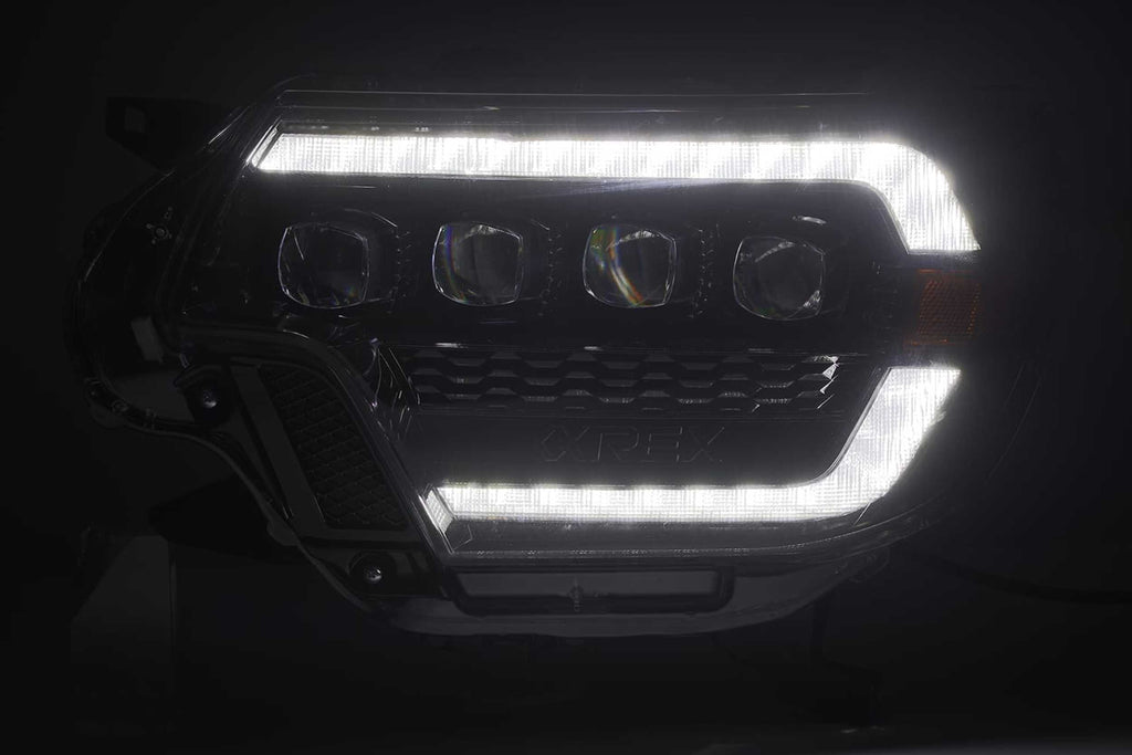 ARex Nova LED Headlights: Toyota Tacoma (12-15) - Black (Set)