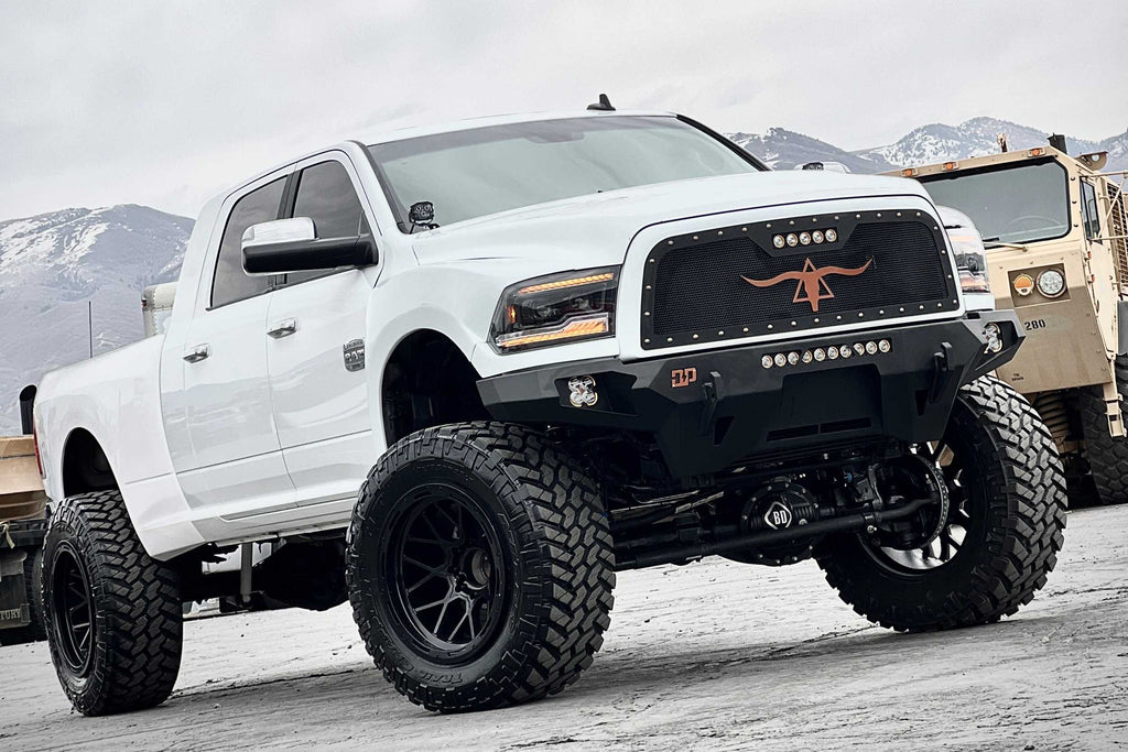 XB LED Headlights: Dodge Ram (09-18 / Amber DRL / Set)