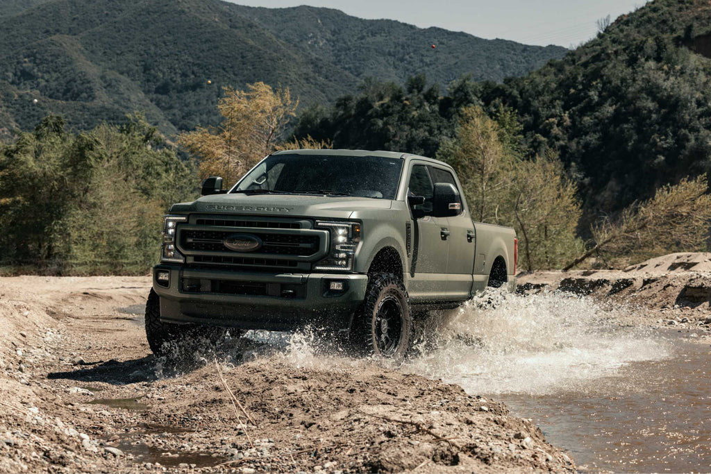 XB LED Headlights: Ford Super Duty (20-22 / White DRL / Set)