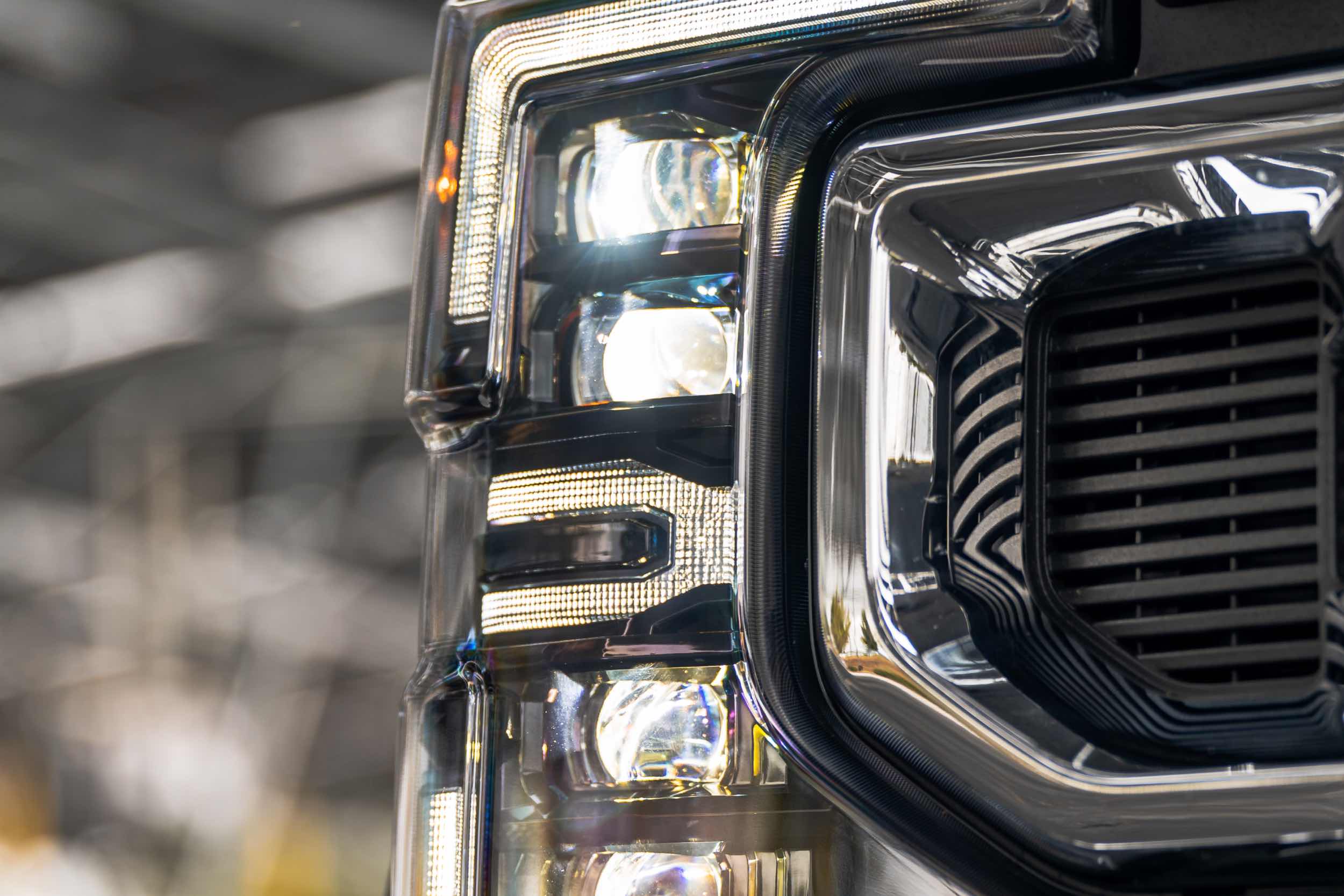 XB LED Headlights: Ford Super Duty (20-22 / White DRL / Set)