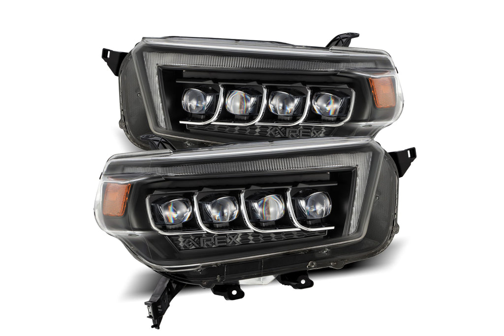 Arex Nova LED Headlights: 4Runner (10-13) - Black (Set)
