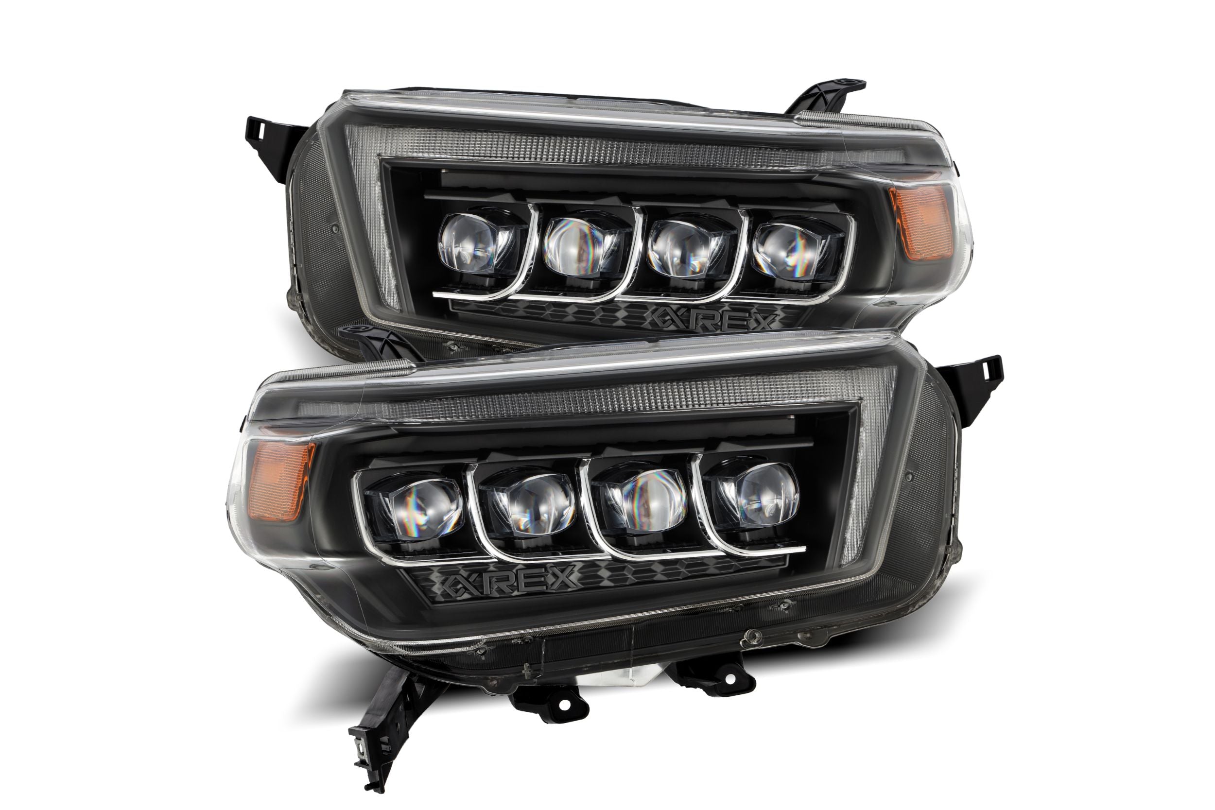 Arex Nova LED Headlights: 4Runner (10-13) - Black (Set)