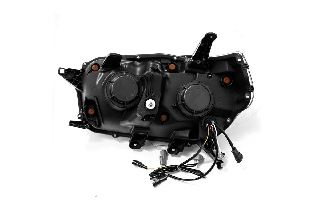 Arex Nova LED Headlights: 4Runner (10-13) - Black (Set)