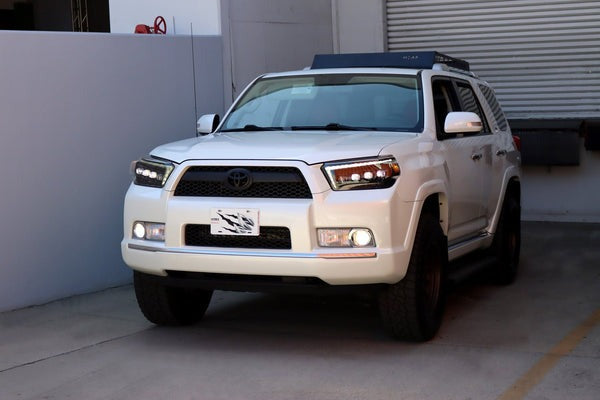 Arex Nova LED Headlights: 4Runner (10-13) - Black (Set)