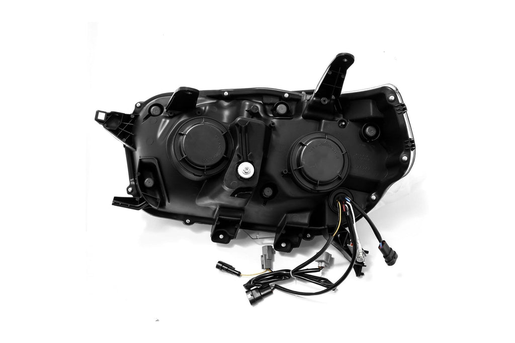 Arex Luxx LED Headlights: 4Runner (10-13) - Alpha-Black (Set)