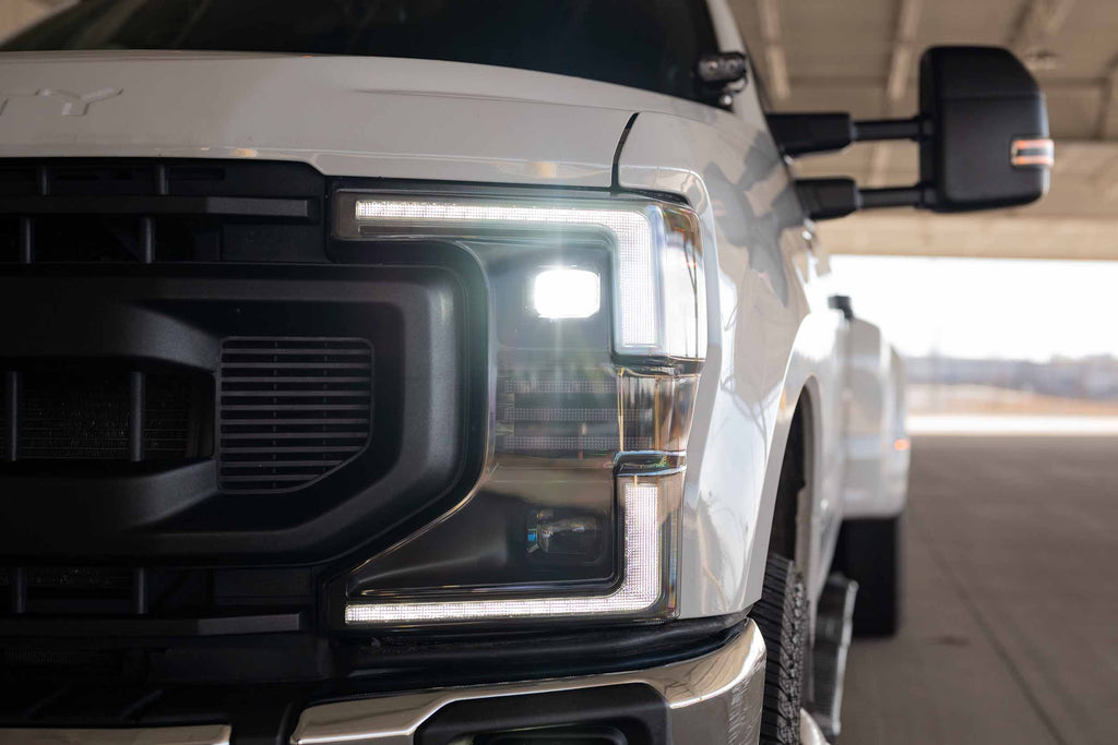 XB Hybrid LED Headlights: Ford Super Duty (20-22 / Set)